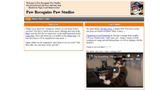 Desktop Screenshot of pawrecognizepaw.net