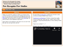 Tablet Screenshot of pawrecognizepaw.net